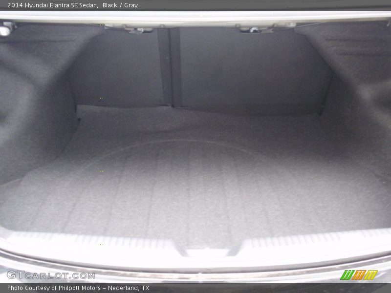 Black / Gray 2014 Hyundai Elantra SE Sedan