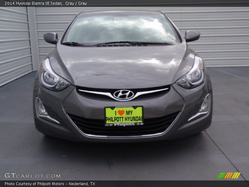 Gray / Gray 2014 Hyundai Elantra SE Sedan