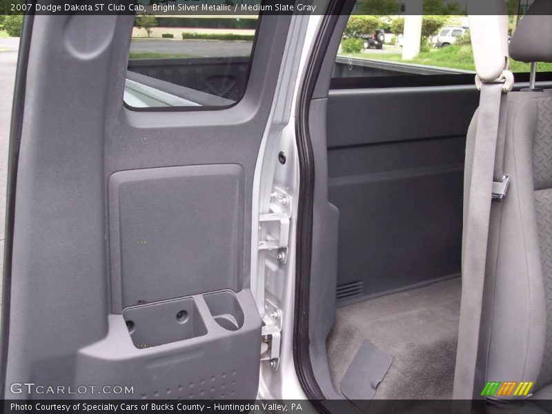 Bright Silver Metallic / Medium Slate Gray 2007 Dodge Dakota ST Club Cab