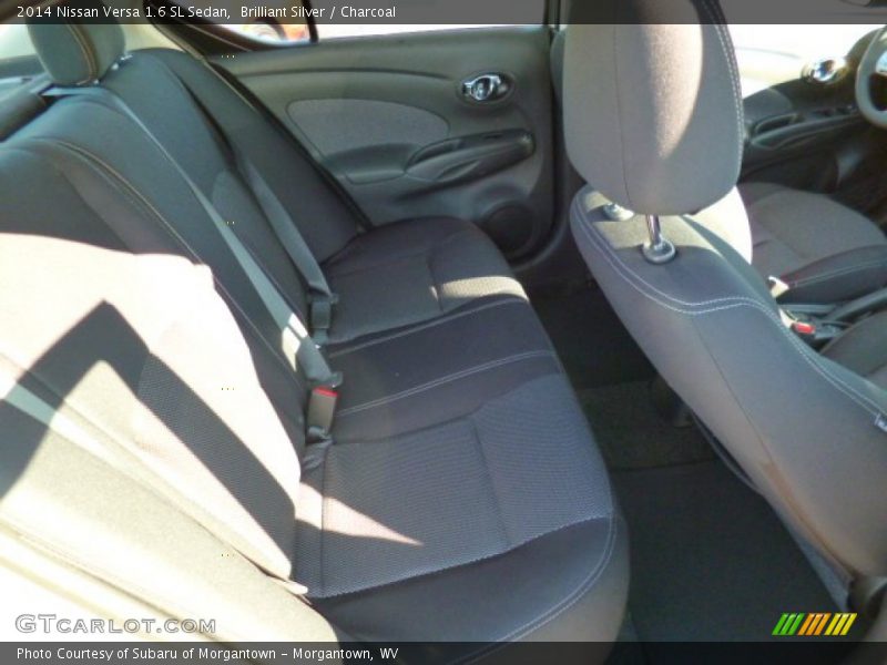 Brilliant Silver / Charcoal 2014 Nissan Versa 1.6 SL Sedan