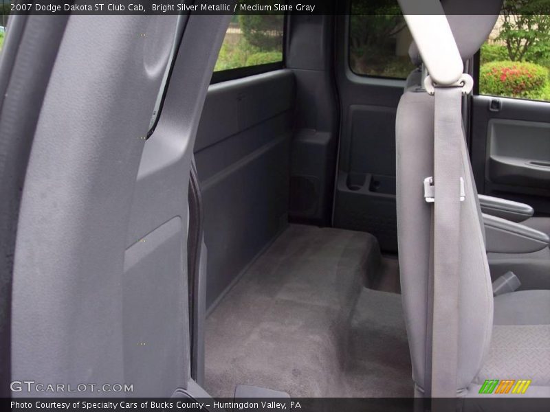 Bright Silver Metallic / Medium Slate Gray 2007 Dodge Dakota ST Club Cab