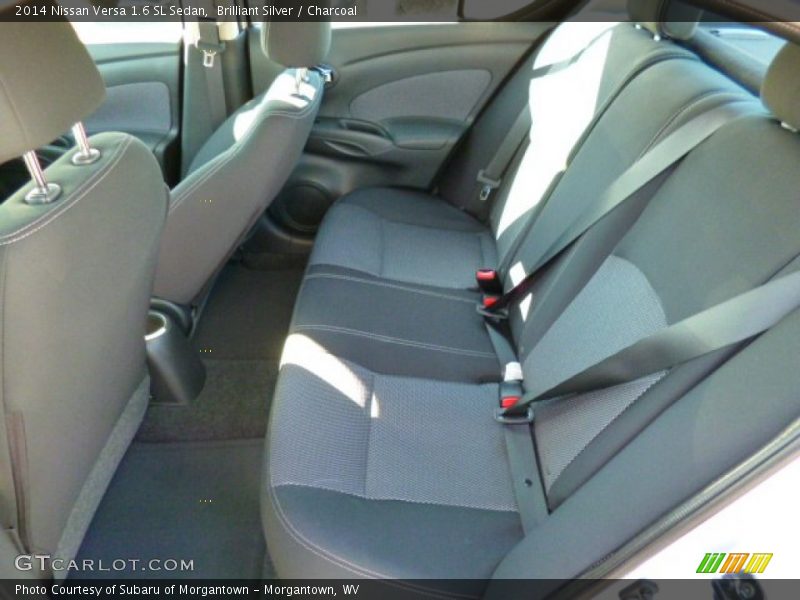 Brilliant Silver / Charcoal 2014 Nissan Versa 1.6 SL Sedan