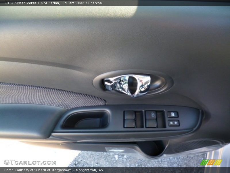 Brilliant Silver / Charcoal 2014 Nissan Versa 1.6 SL Sedan