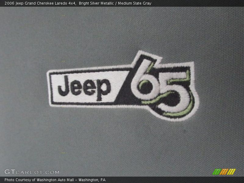 Bright Silver Metallic / Medium Slate Gray 2006 Jeep Grand Cherokee Laredo 4x4