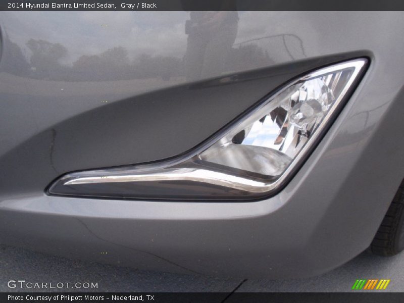 Gray / Black 2014 Hyundai Elantra Limited Sedan