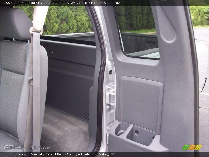 Bright Silver Metallic / Medium Slate Gray 2007 Dodge Dakota ST Club Cab