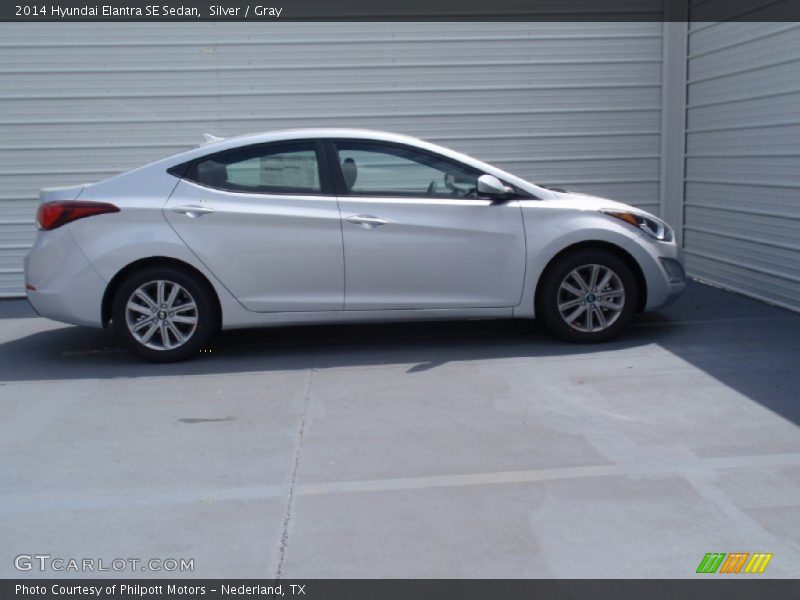 Silver / Gray 2014 Hyundai Elantra SE Sedan