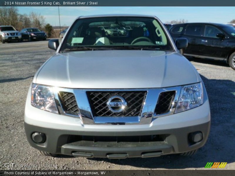 Brilliant Silver / Steel 2014 Nissan Frontier S King Cab