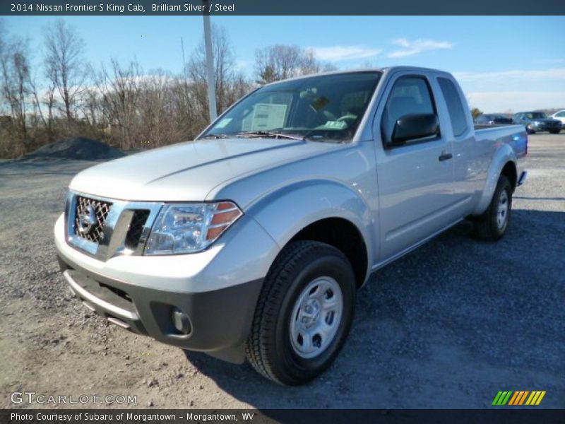 Brilliant Silver / Steel 2014 Nissan Frontier S King Cab