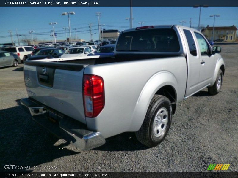 Brilliant Silver / Steel 2014 Nissan Frontier S King Cab