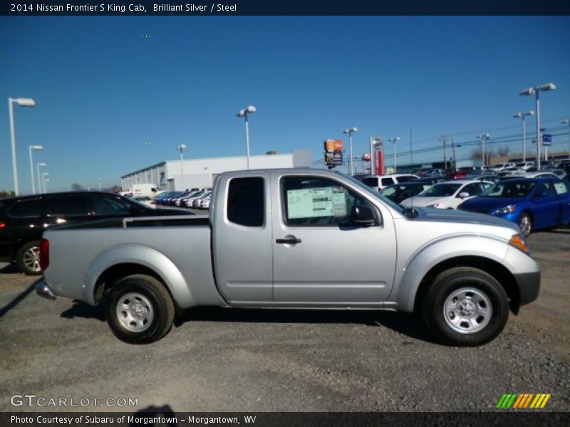 Brilliant Silver / Steel 2014 Nissan Frontier S King Cab