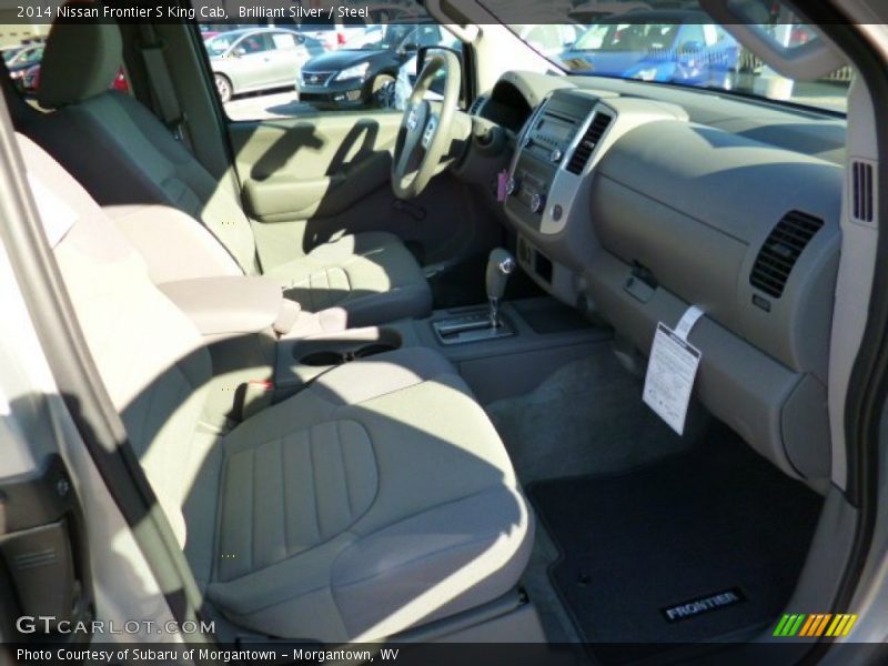 Brilliant Silver / Steel 2014 Nissan Frontier S King Cab