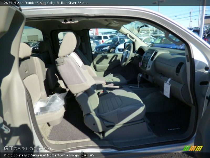 Brilliant Silver / Steel 2014 Nissan Frontier S King Cab