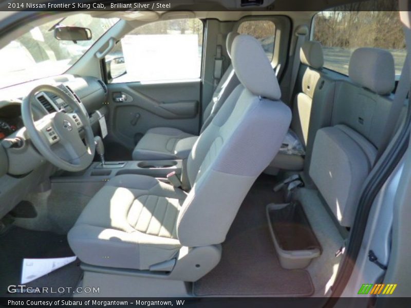 Brilliant Silver / Steel 2014 Nissan Frontier S King Cab