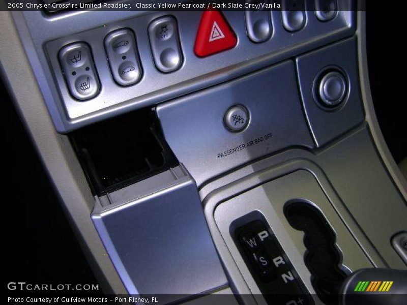 Classic Yellow Pearlcoat / Dark Slate Grey/Vanilla 2005 Chrysler Crossfire Limited Roadster