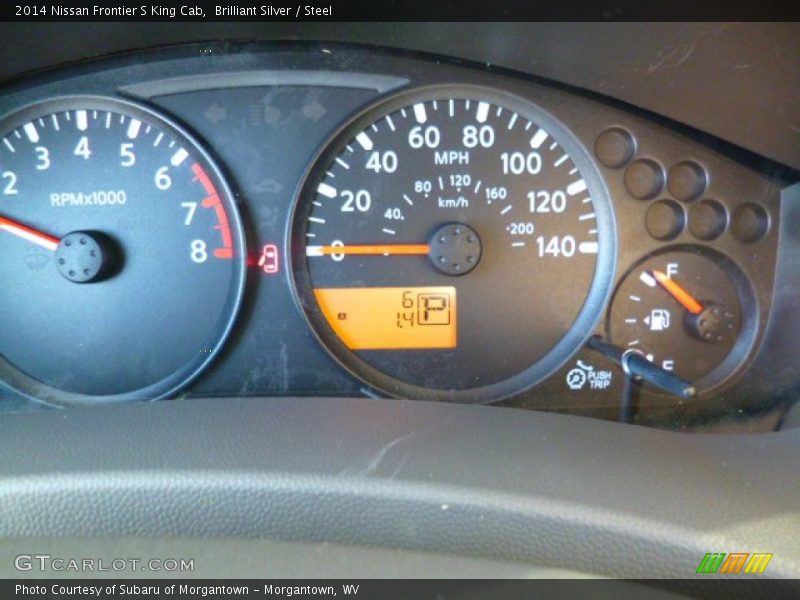 Brilliant Silver / Steel 2014 Nissan Frontier S King Cab