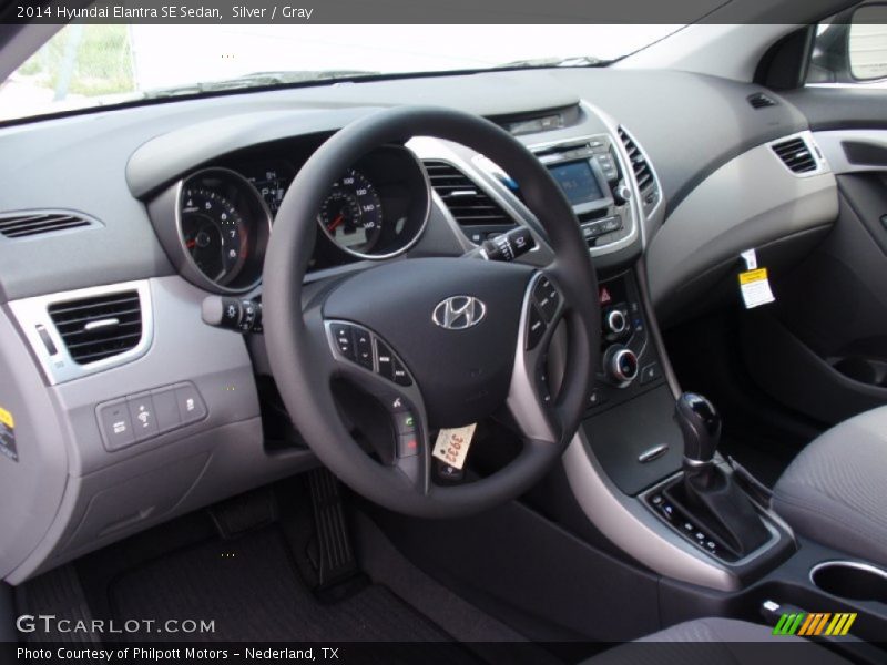 Silver / Gray 2014 Hyundai Elantra SE Sedan