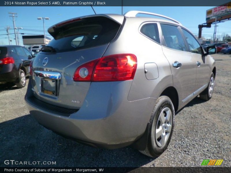 Platinum Graphite / Black 2014 Nissan Rogue Select S AWD