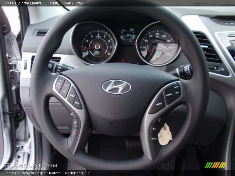 Silver / Gray 2014 Hyundai Elantra SE Sedan