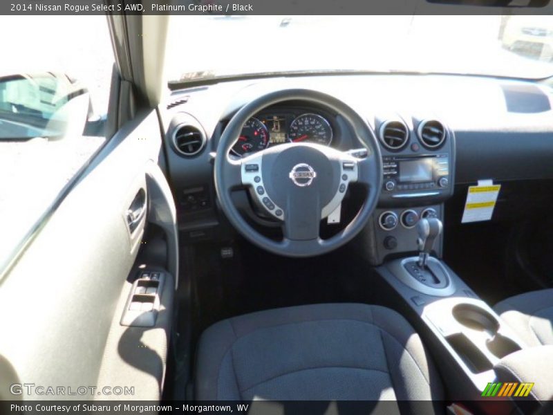 Platinum Graphite / Black 2014 Nissan Rogue Select S AWD