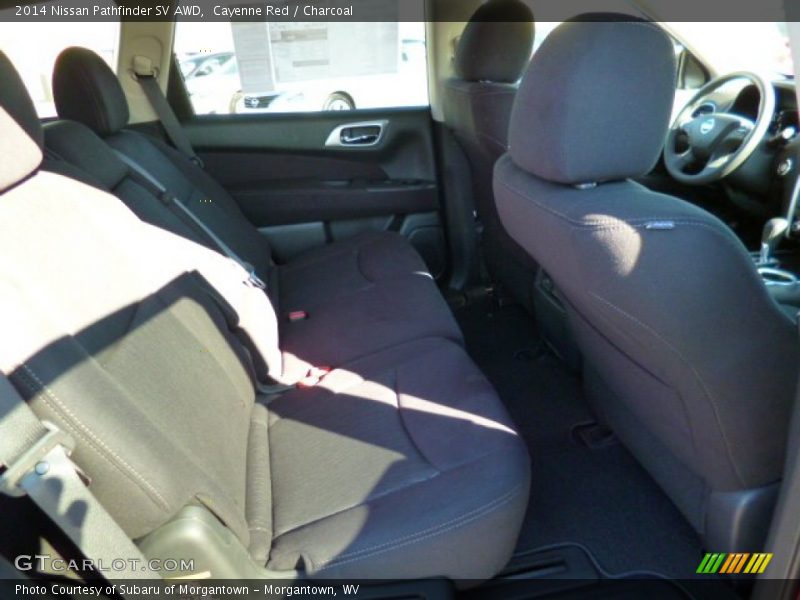 Cayenne Red / Charcoal 2014 Nissan Pathfinder SV AWD
