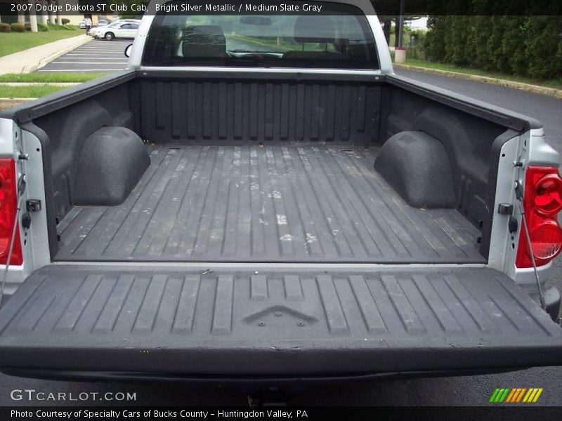 Bright Silver Metallic / Medium Slate Gray 2007 Dodge Dakota ST Club Cab