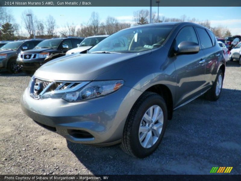 Gun Metallic / Black 2014 Nissan Murano S AWD