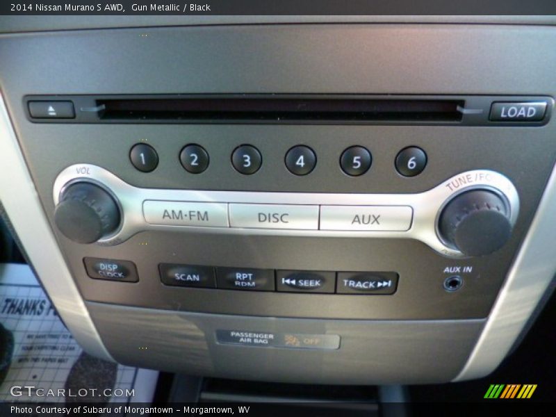 Gun Metallic / Black 2014 Nissan Murano S AWD