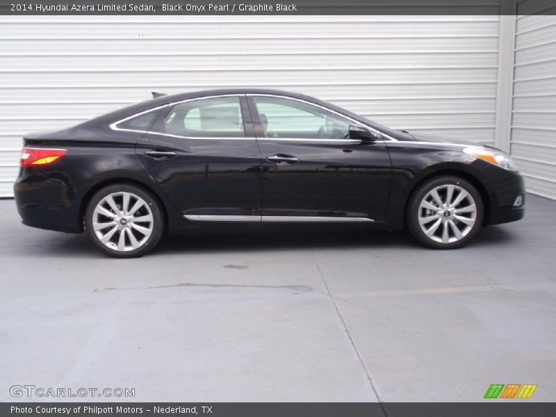 Black Onyx Pearl / Graphite Black 2014 Hyundai Azera Limited Sedan