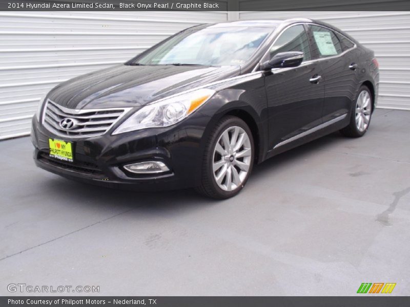 Black Onyx Pearl / Graphite Black 2014 Hyundai Azera Limited Sedan