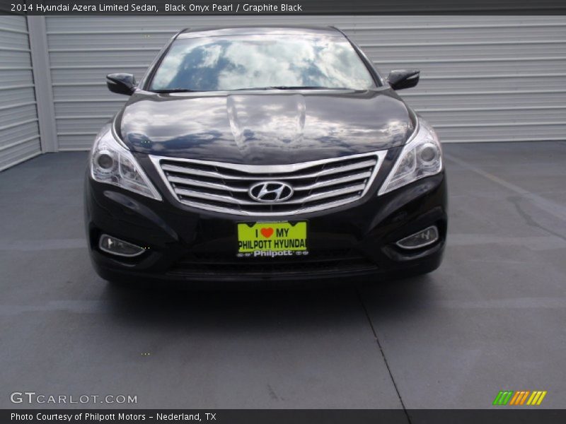 Black Onyx Pearl / Graphite Black 2014 Hyundai Azera Limited Sedan