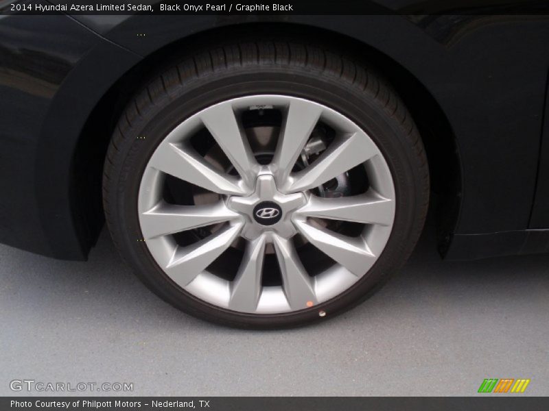 Black Onyx Pearl / Graphite Black 2014 Hyundai Azera Limited Sedan