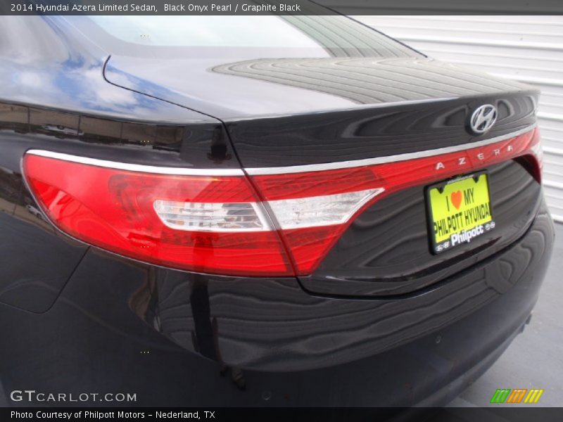 Black Onyx Pearl / Graphite Black 2014 Hyundai Azera Limited Sedan