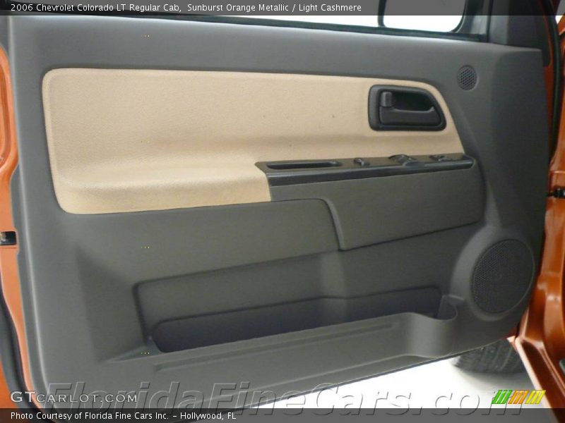 Sunburst Orange Metallic / Light Cashmere 2006 Chevrolet Colorado LT Regular Cab