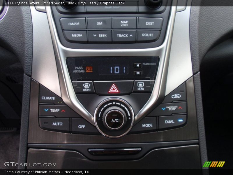 Black Onyx Pearl / Graphite Black 2014 Hyundai Azera Limited Sedan