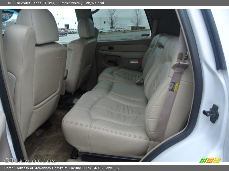 Rear Seat of 2002 Tahoe LT 4x4