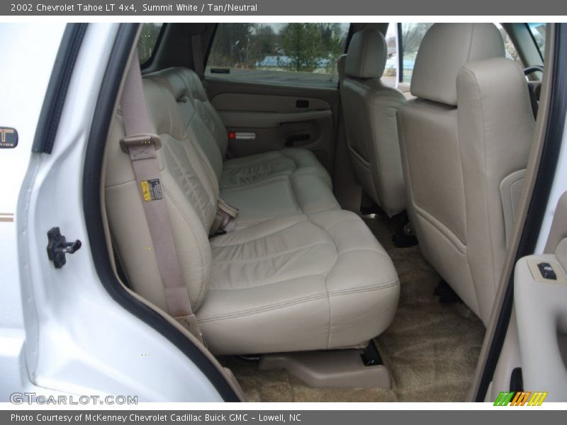 Rear Seat of 2002 Tahoe LT 4x4