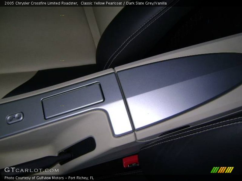 Classic Yellow Pearlcoat / Dark Slate Grey/Vanilla 2005 Chrysler Crossfire Limited Roadster