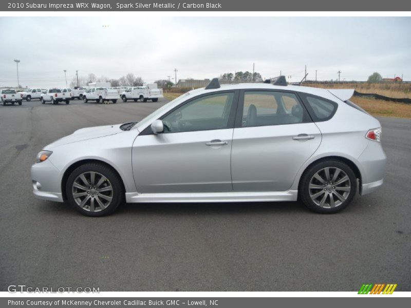 Spark Silver Metallic / Carbon Black 2010 Subaru Impreza WRX Wagon