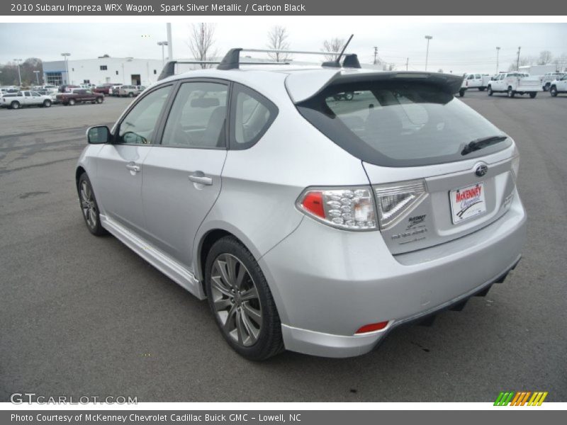 Spark Silver Metallic / Carbon Black 2010 Subaru Impreza WRX Wagon