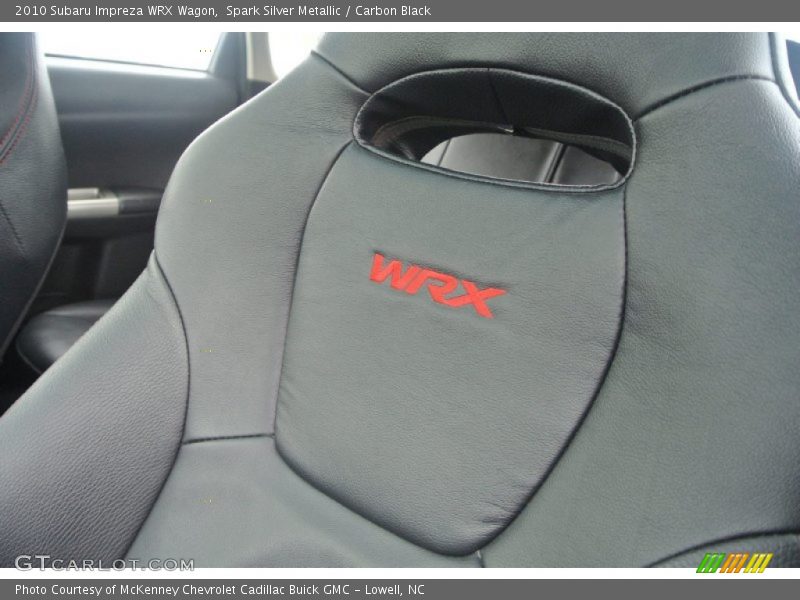 Spark Silver Metallic / Carbon Black 2010 Subaru Impreza WRX Wagon