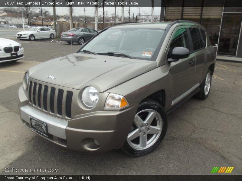 Light Khaki Metallic / Pastel Pebble Beige 2007 Jeep Compass Limited 4x4