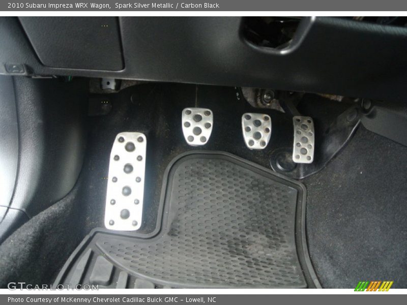 Spark Silver Metallic / Carbon Black 2010 Subaru Impreza WRX Wagon