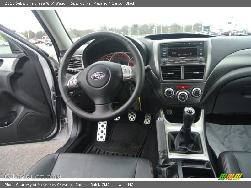 Spark Silver Metallic / Carbon Black 2010 Subaru Impreza WRX Wagon
