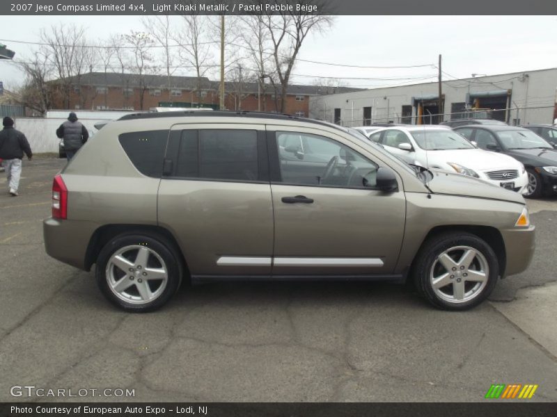 Light Khaki Metallic / Pastel Pebble Beige 2007 Jeep Compass Limited 4x4