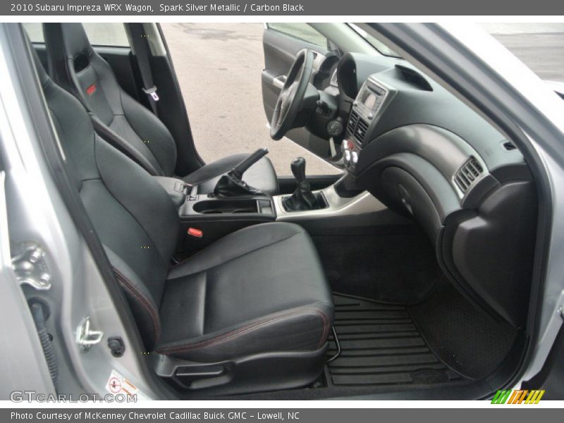 Spark Silver Metallic / Carbon Black 2010 Subaru Impreza WRX Wagon