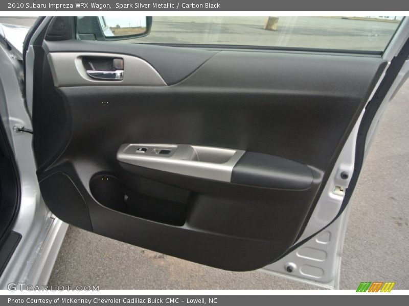 Spark Silver Metallic / Carbon Black 2010 Subaru Impreza WRX Wagon