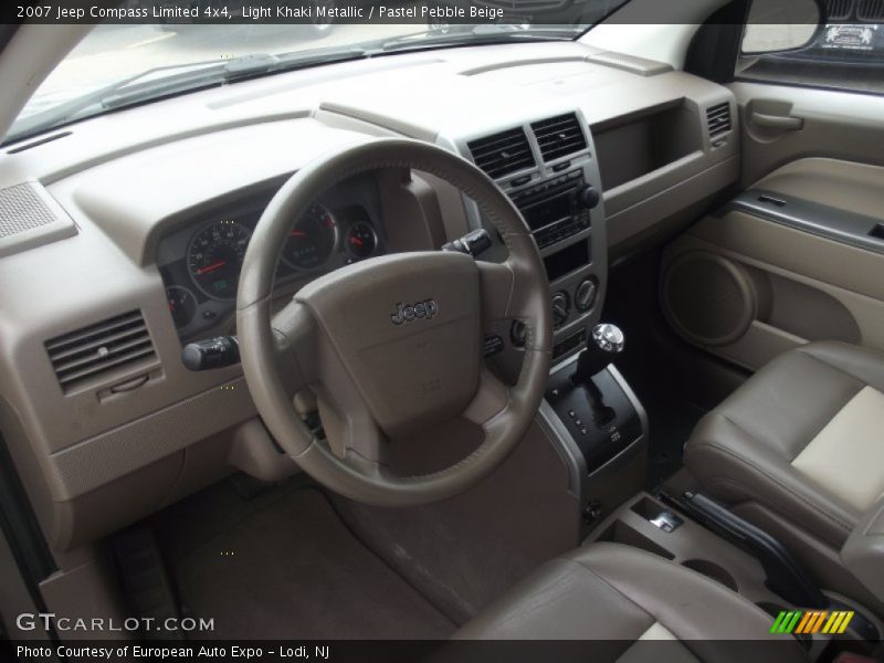 Light Khaki Metallic / Pastel Pebble Beige 2007 Jeep Compass Limited 4x4