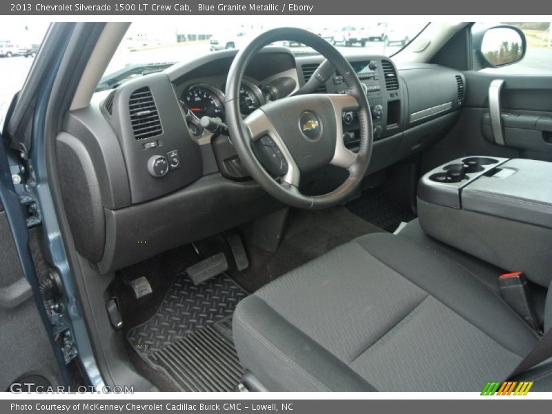 Ebony Interior - 2013 Silverado 1500 LT Crew Cab 