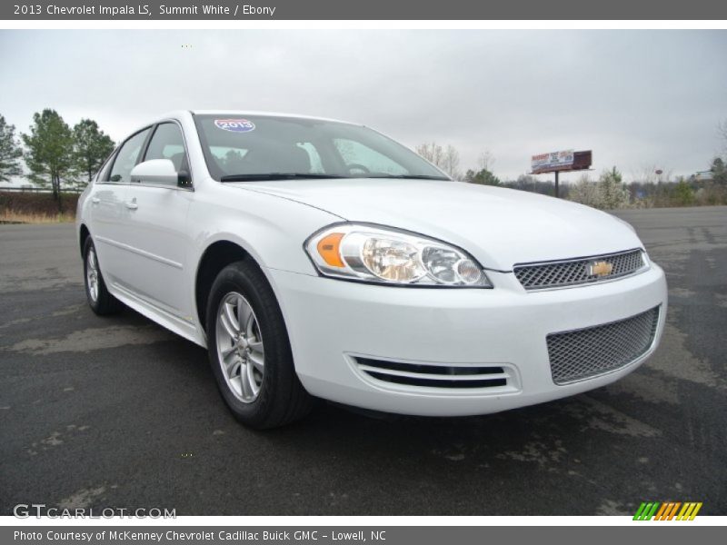 Front 3/4 View of 2013 Impala LS